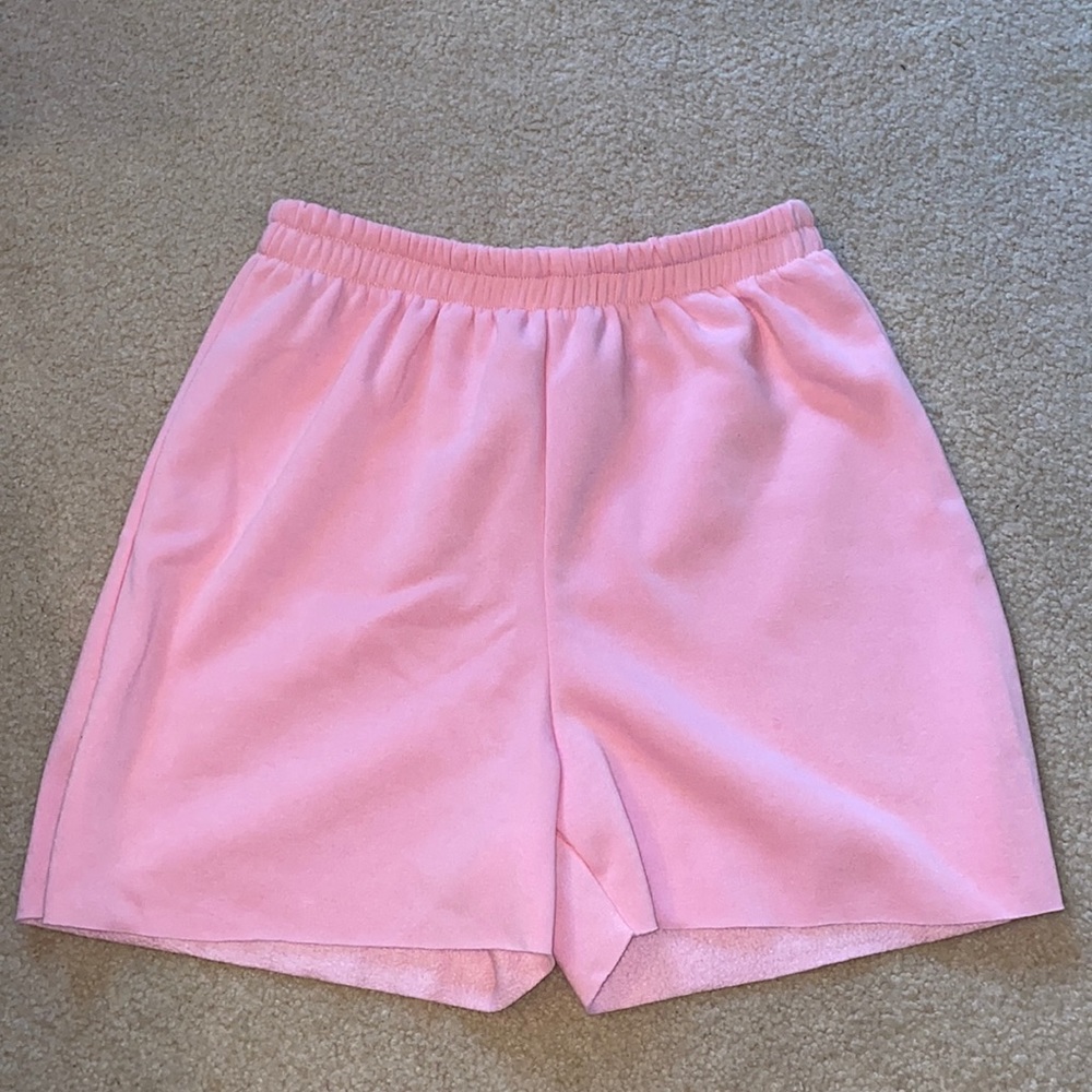 NEW Pretty Little Thing Pink Sweat shorts